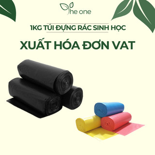 1Kg túi đựng rác tự hủy. Cam kết không pha bột, dày dặn, chắc chắn, bịch đựng rác, túi đựng rác