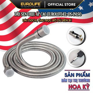  Dây sen Inox SUS 304 chịu áp lực cao Eurolife EL-DS-IN150  Sản phẩm bán tại thị trường Mỹ  