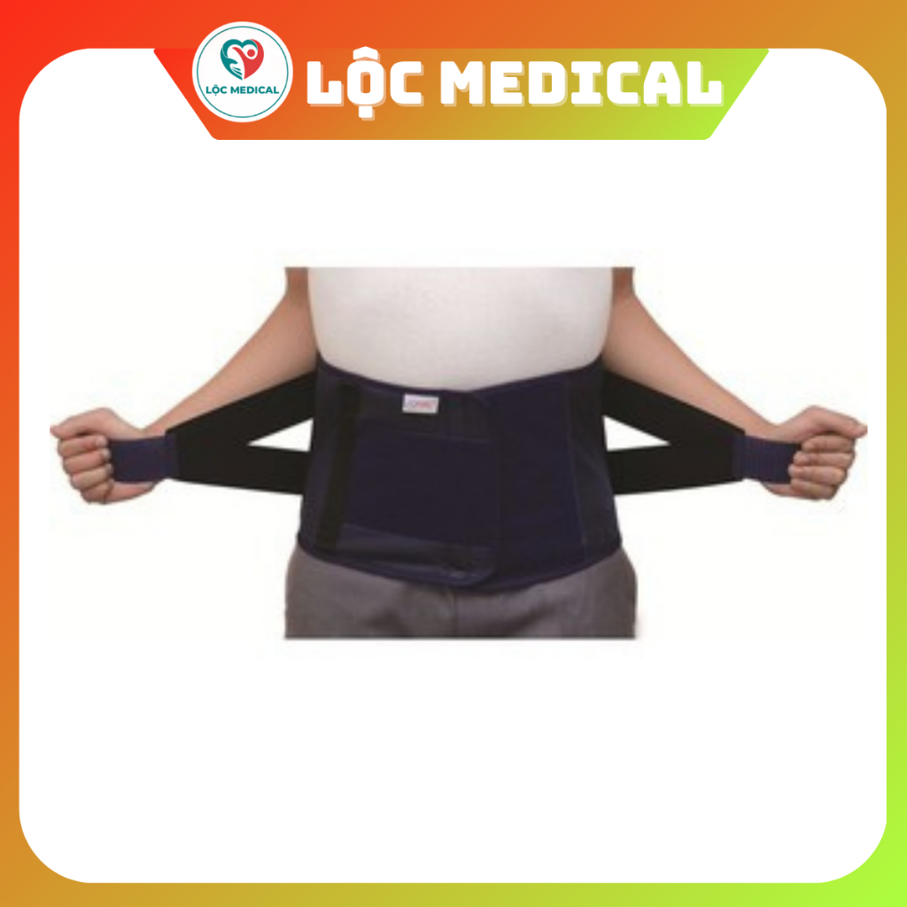 Đai thắt lưng Hỗ trợ cột sống Orbe H1 (Đen)