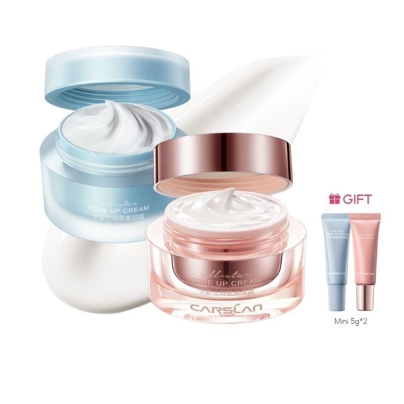 Kem nâng tone da, Kem lười Makeup Carslan, Kem trang điểm 50g