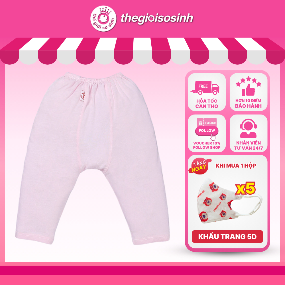 [✨KHAI TRƯƠNG QUÀ XỊN] Quần Dài Mặc Bỉm Cho Bé IQ Baby Đủ Size Đủ Hình
