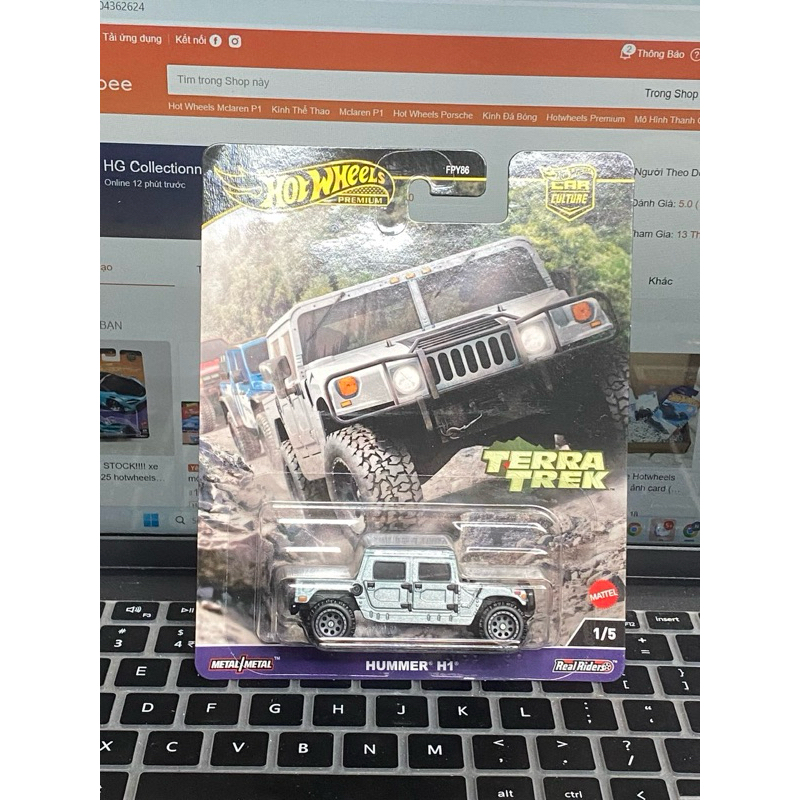 xe mô hình đồ chơi Hot Wheels 2025 Premium Car Culture Terra Trek: Hummer H1
