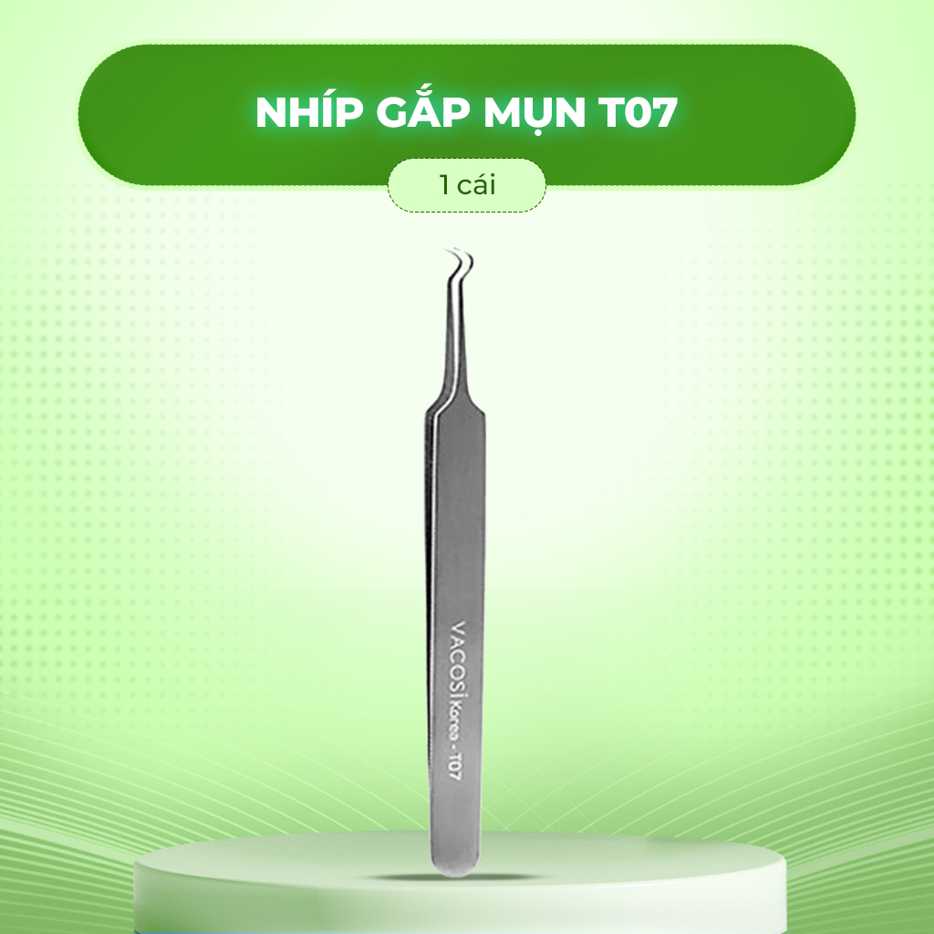 Nhíp gắp mụn Vacosi Blackhead Tweezers - T07