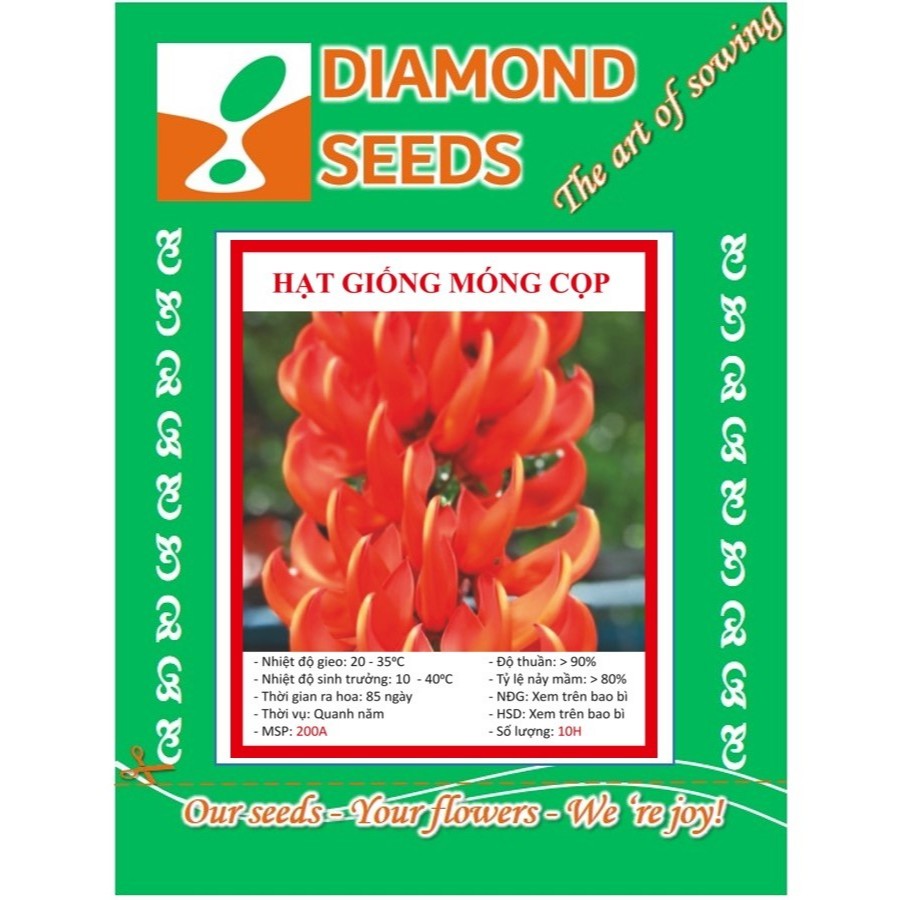 Hoa leo Huyết long 10 hạt