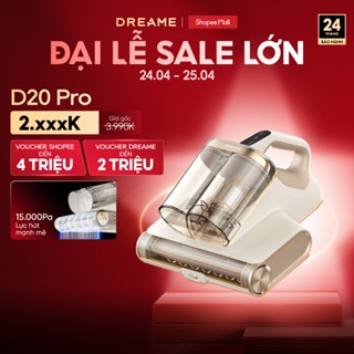 Máy hút bụi giường nệm diệt khuẩn UV, lọc bụi mịn Dreame D20 Pro - Bản quốc tế - Bảo hành 24 tháng
