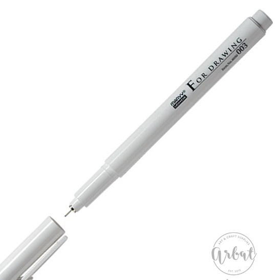 [ARBAT] Bút line kỹ thuật Marvy For Drawing - Đen