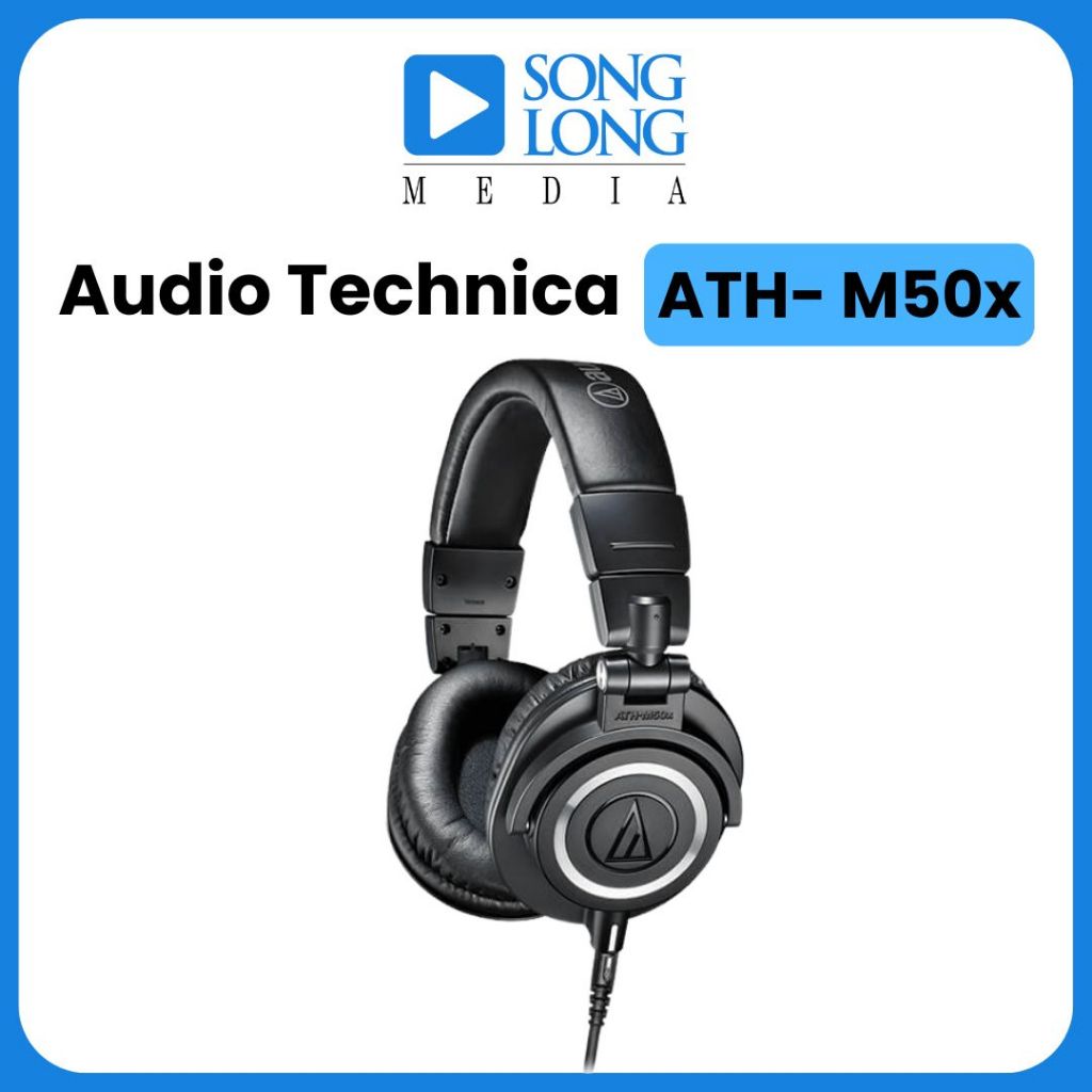 Tai nghe Chụp tai AUDIO TECHNICA ATH M50X - Chính hãng phân phối