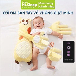 Gối ôm bàn tay vỗ cho bé ngủ Hi-Sleep chống giật mình, ru ngủ, êm mềm tựa tay mẹ giúp bé ngủ ngon