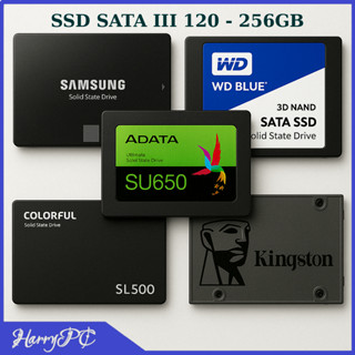 SSD SATA 3 Tháo Máy 120GB-256GB - Sức Khỏe Cao - Bao Test Cài Win - Chính Hãng