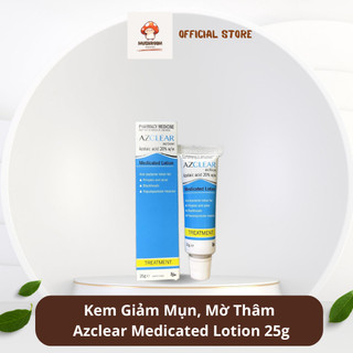  Kem Azclear Action Lotion giảm mụn mờ thâm 25gr 