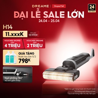 Máy lau sàn hút bụi cầm tay không dây thông minh Dreame H14/ H14 Ultra- Bản quốc tế - Bảo hành 24 tháng