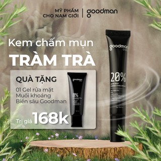 Kem Chấm Mụn Cho Nam Goodman Kết Hợp Giảm Thâm Hiệu Quả Sau 12-24h 15gr, Kem Giảm Mụn, Giảm Thâm