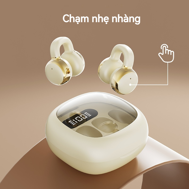 Tai nghe không dây X31 có móc tai Tai nghe kẹp BT5.4 Tai nghe có âm thanh nổi HiFi | BigBuy360 - bigbuy360.vn