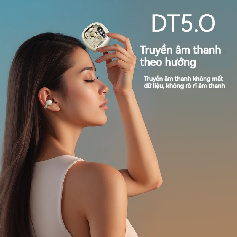 Tai nghe không dây X31 có móc tai Tai nghe kẹp BT5.4 Tai nghe có âm thanh nổi HiFi | BigBuy360 - bigbuy360.vn