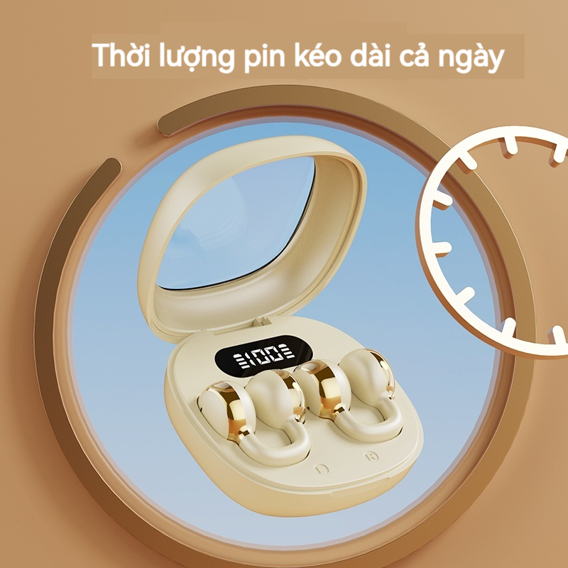 Tai nghe không dây X31 có móc tai Tai nghe kẹp BT5.4 Tai nghe có âm thanh nổi HiFi | BigBuy360 - bigbuy360.vn
