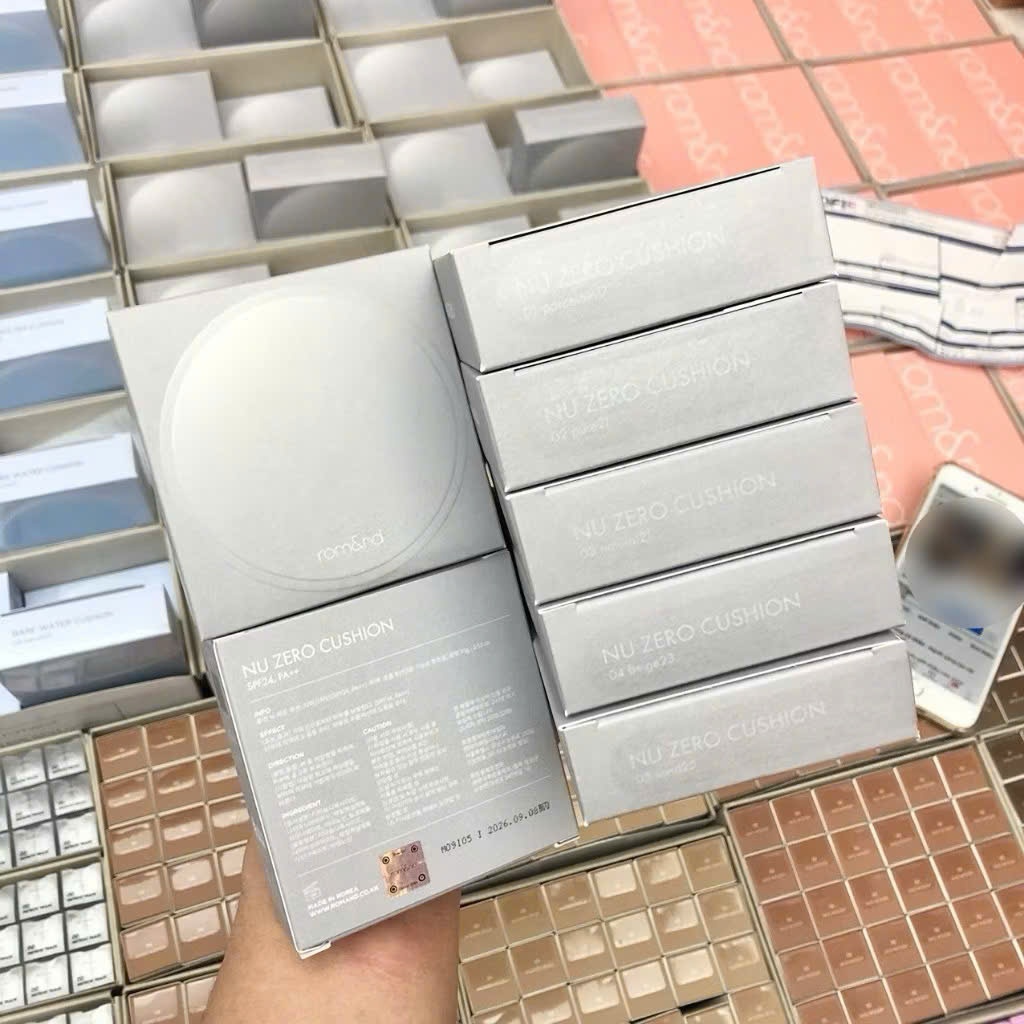(BILL VAT) Phấn Nước ROMAND NU Zero Cushion 15g