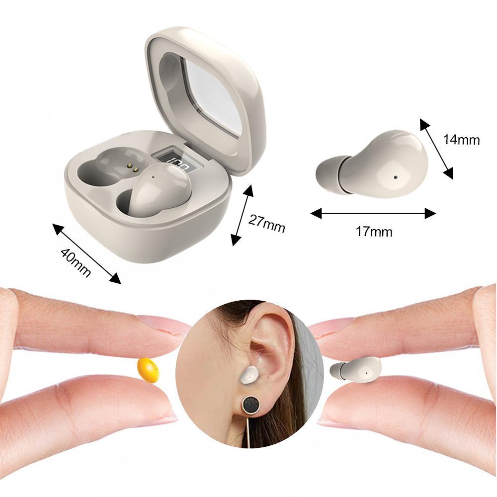 Tai nghe không dây Bluetooth SK19 TWS nhét tai, tai nghe nhét tai ngủ vô hình tai nghe nhạc HIFI | BigBuy360 - bigbuy360.vn
