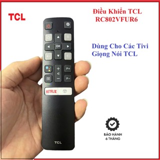 {Hàng Cao Cấp} Remote Giọng Nói Tivi TCL RC802V - Dùng Cho Tất Cả Tivi Giọng Nói TCL