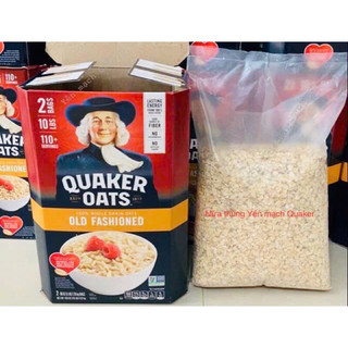  Yến mạch Mỹ Quaker 2.26kg  Cán nguyên dẹp & Cán vỡ  