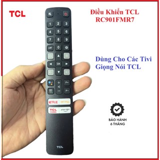 {Hàng Cao Cấp} Điều Khiển Giọng Nói Tivi TCL RC901V Nút TCL Channel -Dùng Cho Các Tivi Giọng Nói TCL