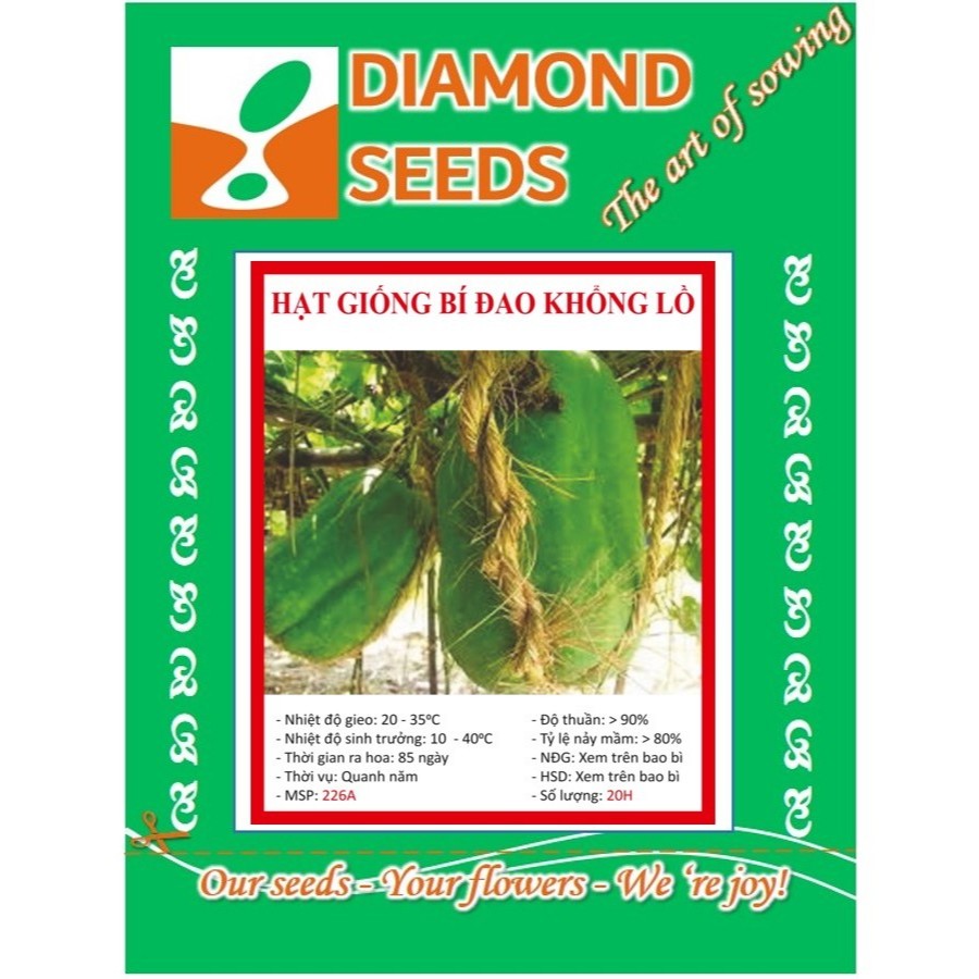 GÓI 30 Hạt Giống Bí Đao Khổng Lồ - HÀNG CÔNG TY