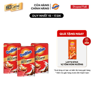 Combo 3 Hộp Thức Uống Cacao Lúa Mạch Dạng Bột Ovaltine 285G/Hộp