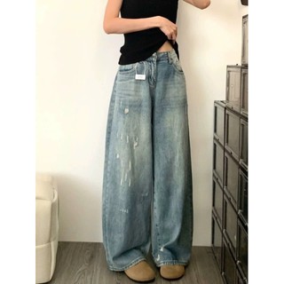   Bigsize 55–95kg  Quần Jeans Bigsize Nữ Cạp Cao Ống Rộng – Hack Dáng 2025 Đi Chơi Đi Học Dễ Phối Đồ  8935  