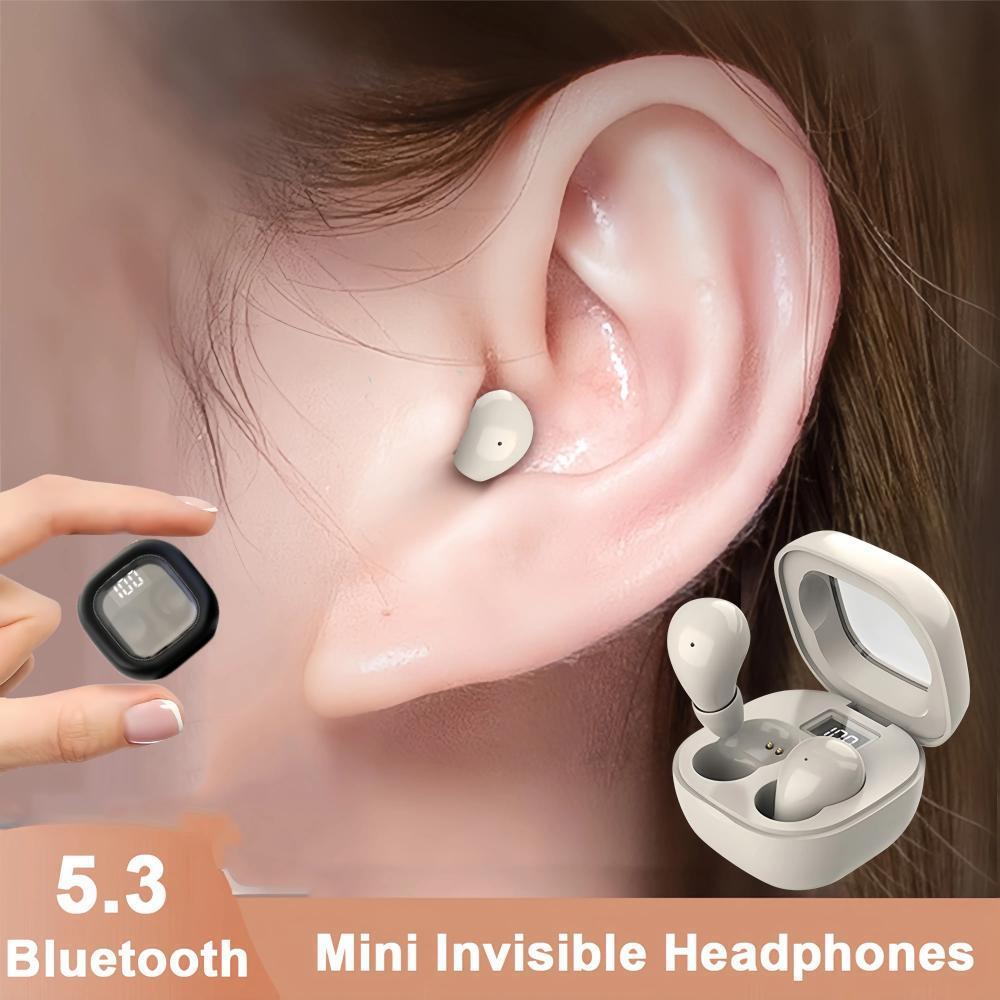 Tai nghe bluetooth SK19 mini siêu nhỏ giảm ồn chống nước IPX5 Hifi cảm ứng 3 chạm