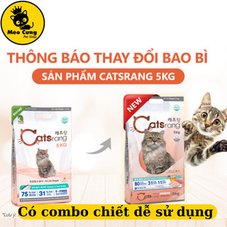 [CATSRANG CHÍNH HÃNG] HẠT THỨC ĂN CATSRANG CHO MÈO MỌI LỨA TUỔI 5KG
