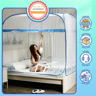 Mùng Màn Ngủ Chụp Tự Bung Gấp Gọn – Đủ Size 1m2 đến 2m2, Chống Muỗi Hiệu Quả, Cao Cấp Cho Người Lớn