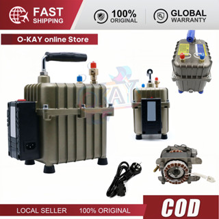 Bơm Chân Không 2 Trong 1 28L – Hút Chân Không & Bơm Khí Cho Máy Nén, Điều Hòa Ô Tô