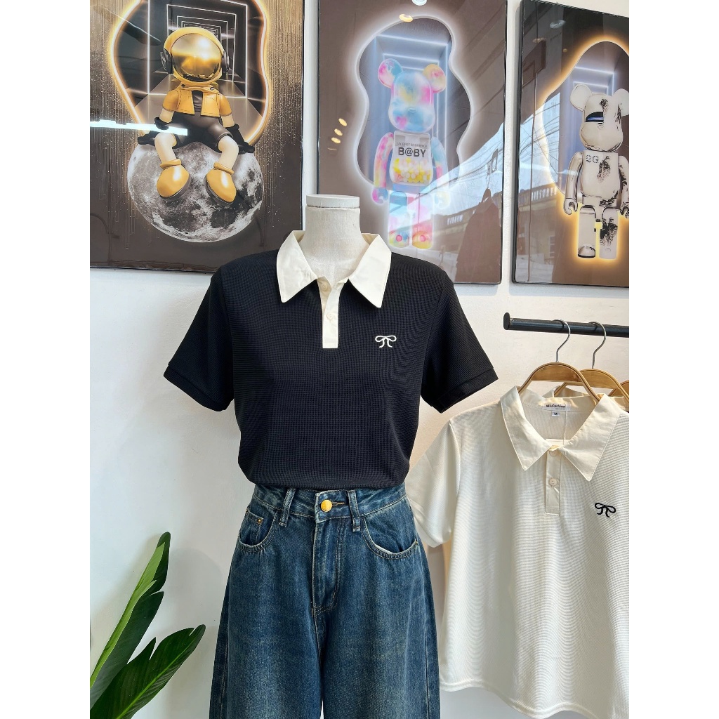 [Mở Bán] Miu Fashion - Áo Polo phối cổ sơ mi trẻ trung, năng động basic dễ phối đồ | BigBuy360 - bigbuy360.vn
