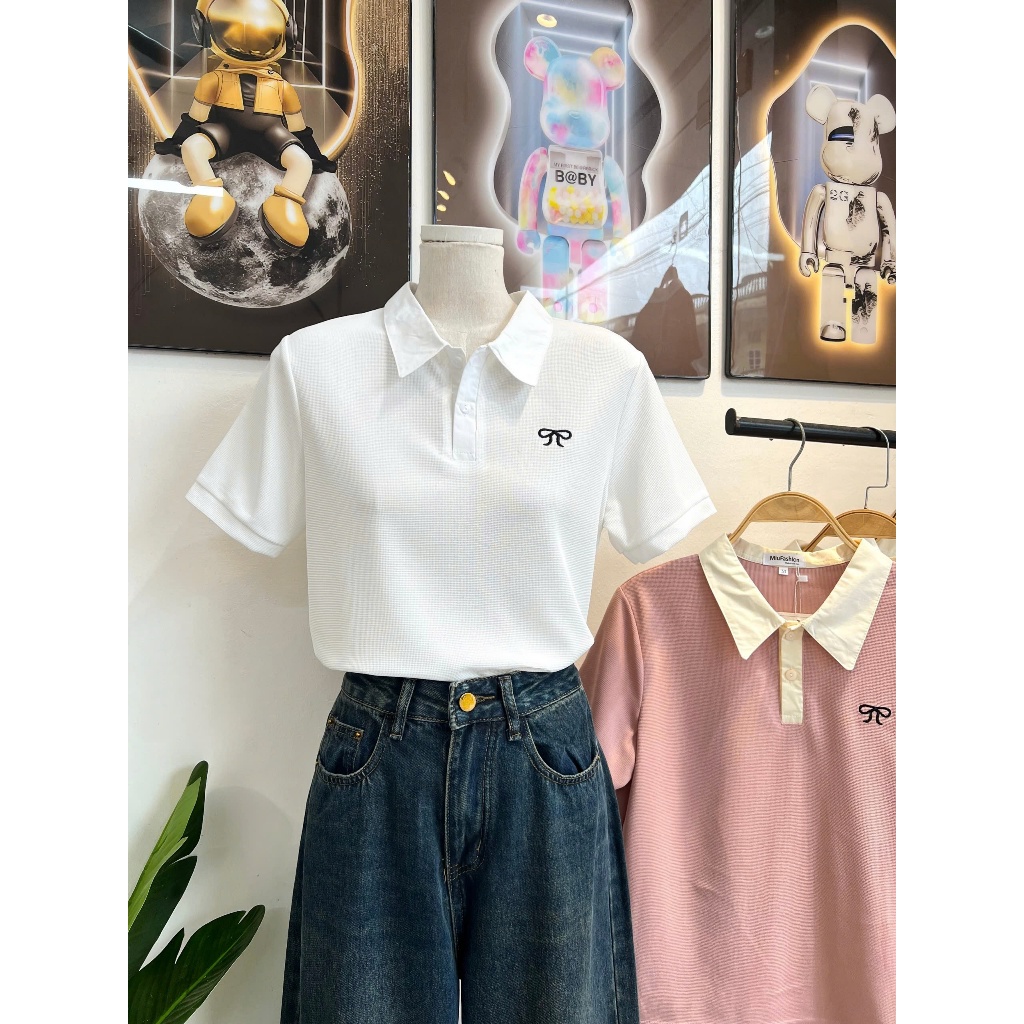 [Mở Bán] Miu Fashion - Áo Polo phối cổ sơ mi trẻ trung, năng động basic dễ phối đồ | BigBuy360 - bigbuy360.vn