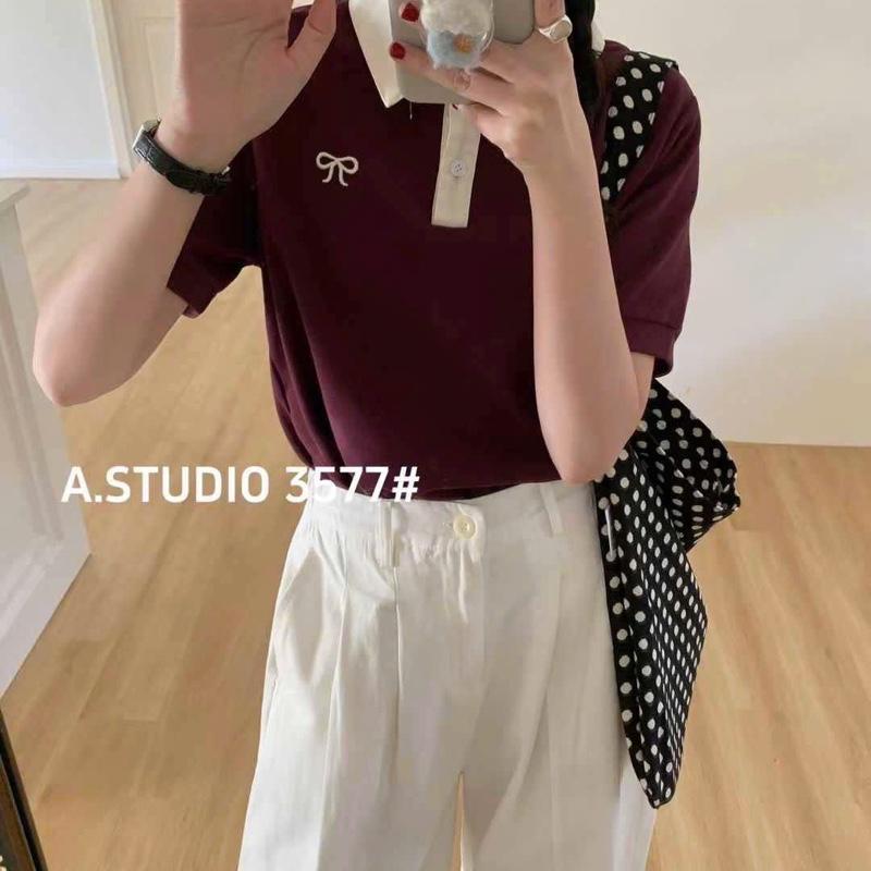 [Mở Bán] Miu Fashion - Áo Polo phối cổ sơ mi trẻ trung, năng động basic dễ phối đồ | BigBuy360 - bigbuy360.vn