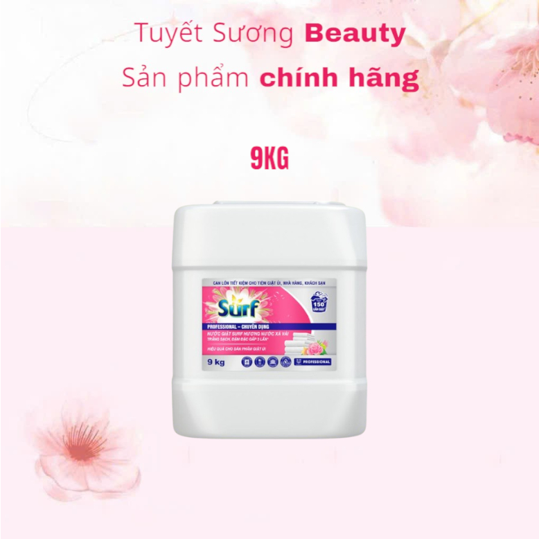  Nước giặt SURF Can 9KG Siêu Đậm Đặc 