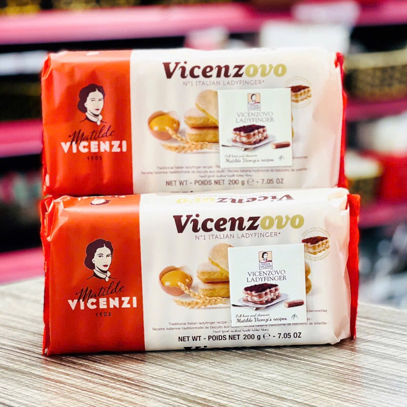 Bánh SAMPA (Lady Finger) Vicenzovo Ý không phủ đường 200g