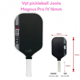  Vợt Pickleball Joola Pro Magnus IV  Gen 4  hàng rep 1:1 mặt vợt carbon nhám cao cấp check nfc  tặng quấn cán dán viền  