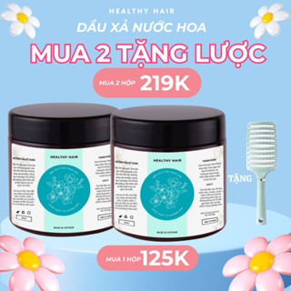 Dầu xả tóc hương Nước Hoa thơm lâu Healthy Hair giúp phục hồi hư tổn, dưỡng tóc mềm mượt tự nhiên