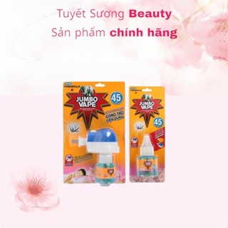 Máy xông đuổi muỗi và lọ tinh dầu Jumbo Vape - công nghệ Nhật Bản