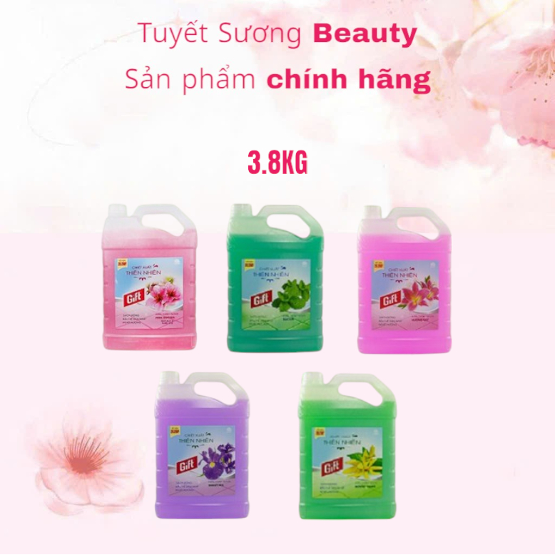 Nước lau sàn GIFT Can 3.8kg ( mẫu mới)