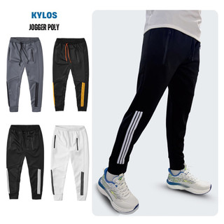 Quần Jogger Thể Thao Nam Nữ Poly 2 Da - Không Bai, Không Xù, Giữ Dáng Tốt Unisex Sport Tập Thể Dục Tập Gym