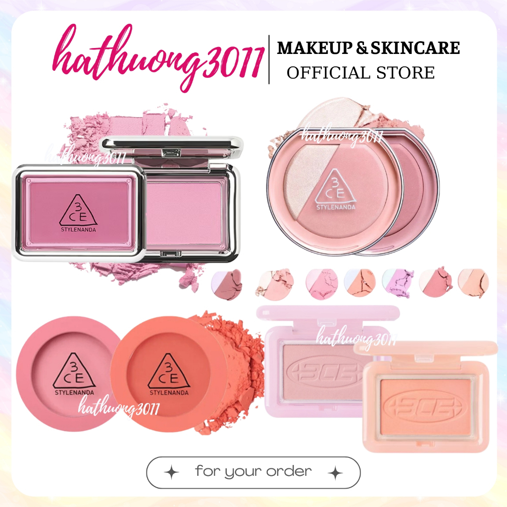 Má hồng 3CE Face Blush 3CE New Take Face Blusher