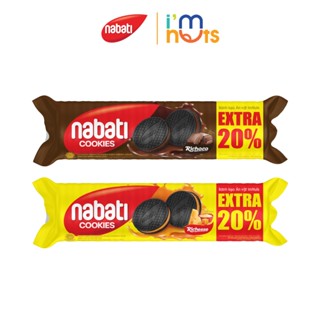 Bánh Quy Nabati Cookies Đủ Vị Gói 136g