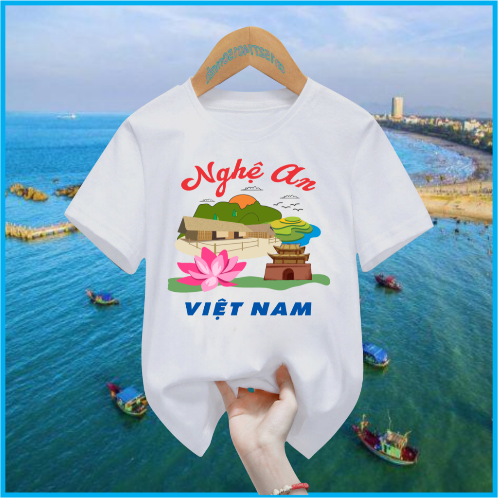 Áo thun Nghệ An, Áo thun du lịch 63 tỉnh thành Việt Nam