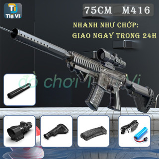 [CÓ ĐÈN] Súng nước điện tự động CÓ ĐÈN siêu hot , súng nước áp lực có đèn CTWA