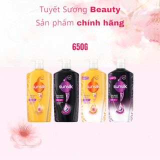 Dầu Gội/Xả Sunsilk làm sạch và mềm mượt tóc gấp 5 lần 650g