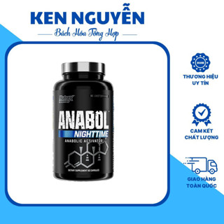 Nutrex Anabol Nighttime và Anabol Ripped 60 Viên | Hỗ Trợ Tăng Cơ Nhanh, Tăng Sức Luyện Tập, Giảm M.ỡ