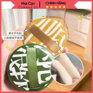 Mút Tán Kem Nền, Tán Phấn Trang Điểm Cotton Mềm Mịn Có Hộp Bảo Quản
