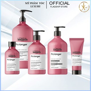Dầu gội Loreal giúp tóc chắc khỏe, giảm đứt gãy và dài hơn Serie Expert Pro Longer 500ml