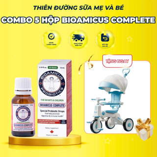  Combo 5 hộp Men Vi Sinh Bioamicus Complete 10 Chủng 
